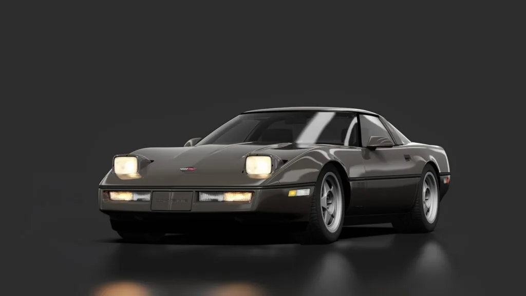 Chevrolet corvette c4 zr 1 canyon spec charcoal metallic