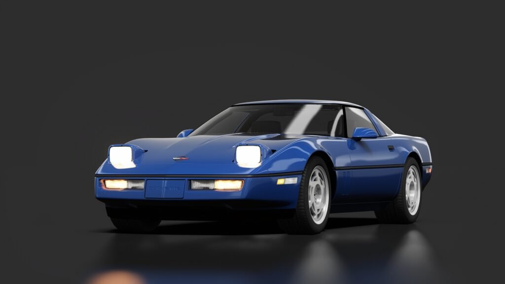 Chevrolet corvette c4 zr 1 admiral blue