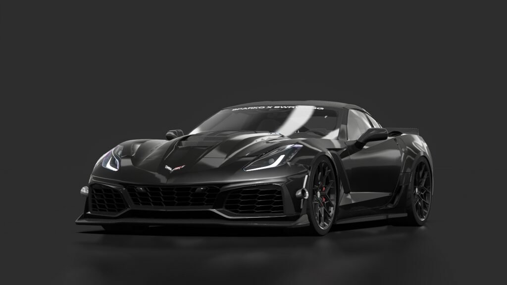 Chevrolet corvette c7 zr 1 swrvn release indivghost