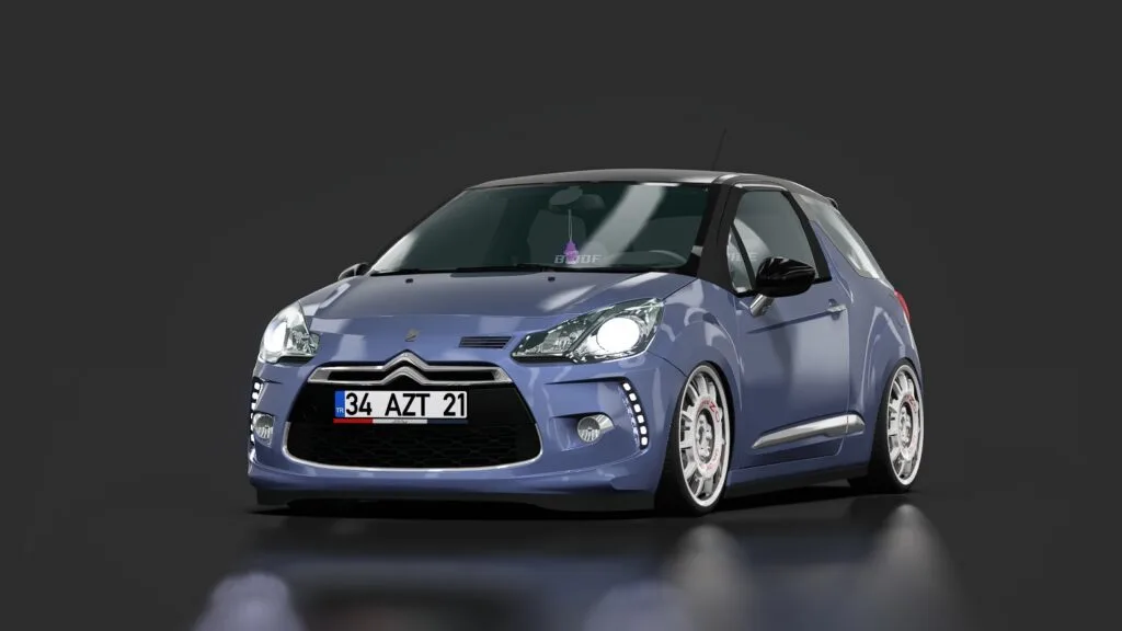 Citroen ds3 hdc belle blue