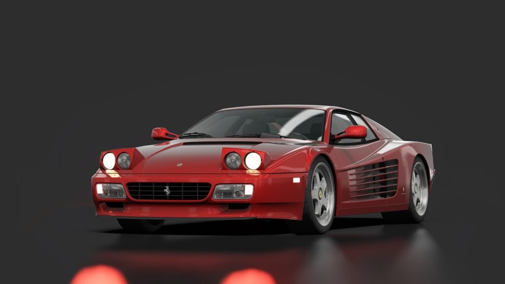 Ferrari 512 tr canyon spec 01 rosso corsa