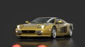 Ferrari 512 tr canyon spec giallo modena