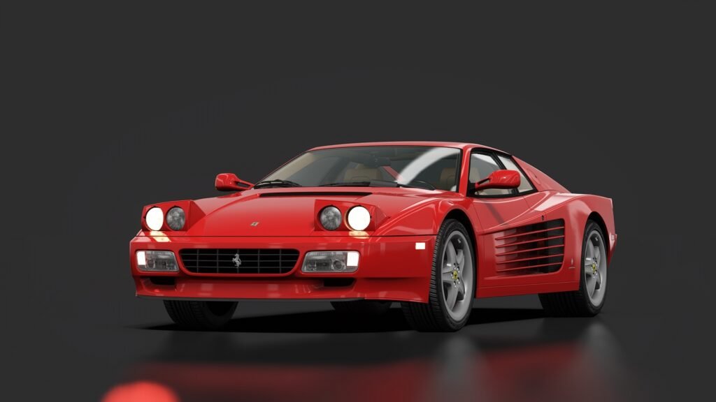 Ferrari 512 tr 01 rosso corsa