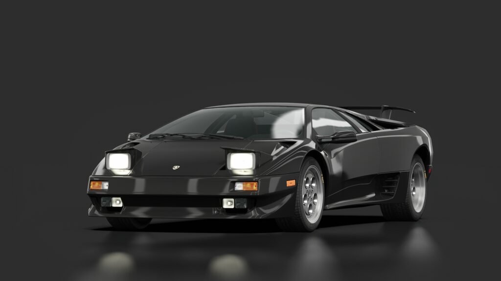 Lamborghini diablo vt 01 black