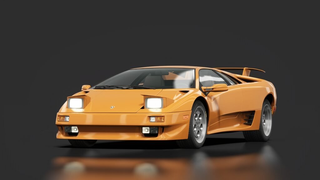 Lamborghini diablo vt arancio atlas