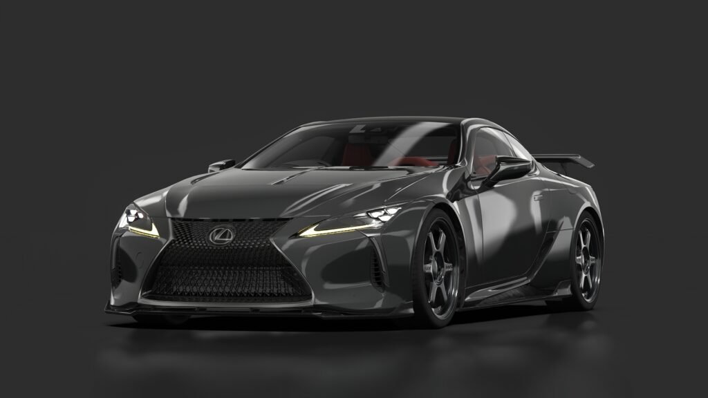 Lexus lc500 te37 spec onvisu! society 01 itsdraik 1g0 dark grey mica