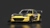 Mazda mx 5 nb time attack pib competition yellow