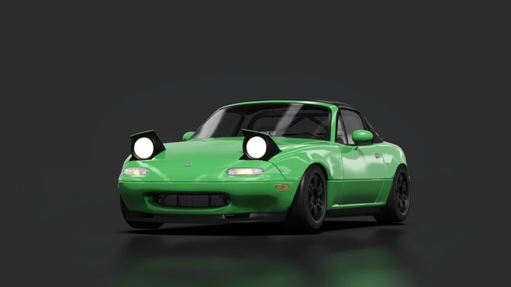 Mazda mx 5 spec miata mx1300sr green
