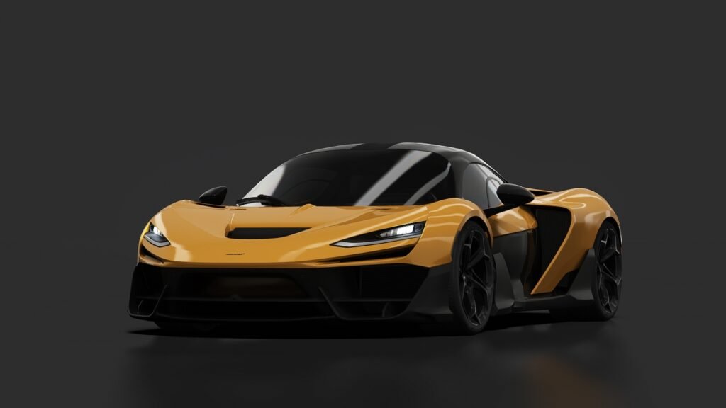 Mclaren w1 03 orange