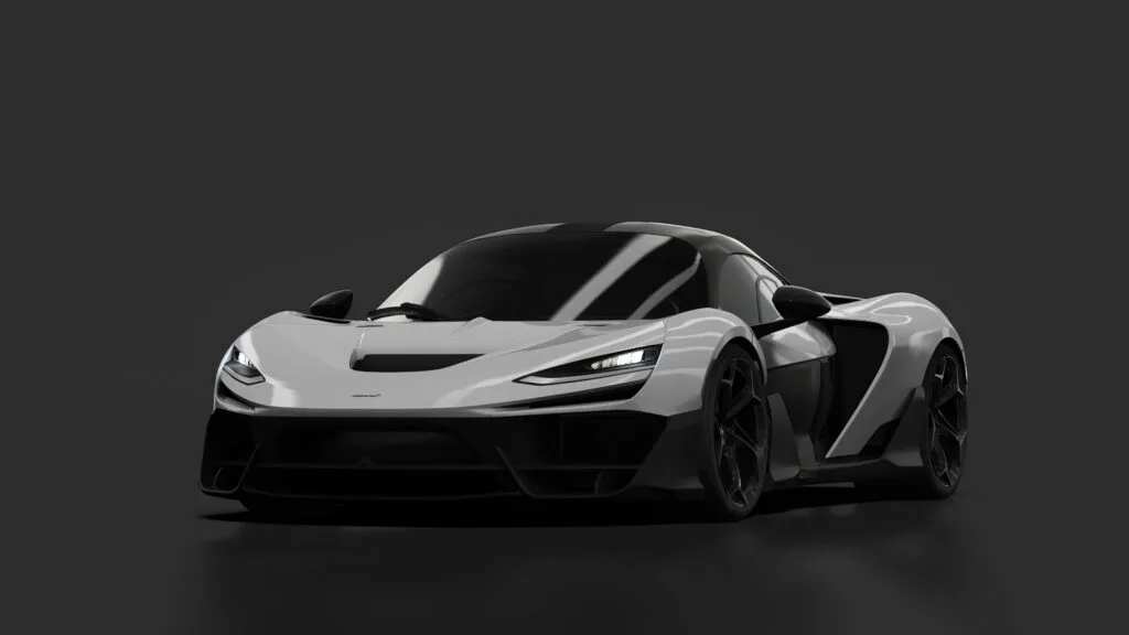 Mclaren w1 04 white