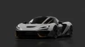 Mclaren w1 05 whiteorange