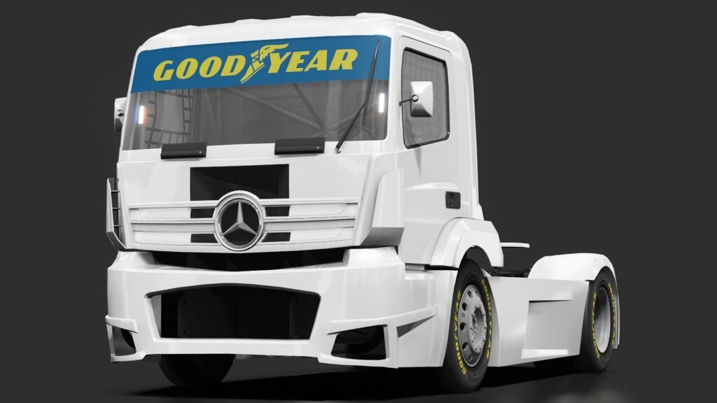 Mercedes benz actros etrc template