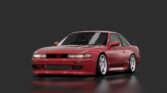 Nissan silvia ps13 bright red