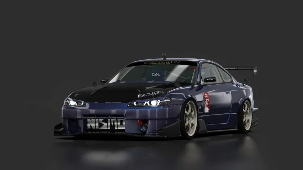 Nissan silvia s15 hhrc tuned nebula purple