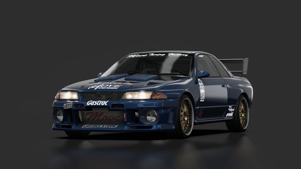 Nissan skyline gt r move racing team r32 01 racing lagoon