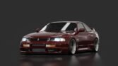 Nissan skyline gts t r33 0 jo red spec1
