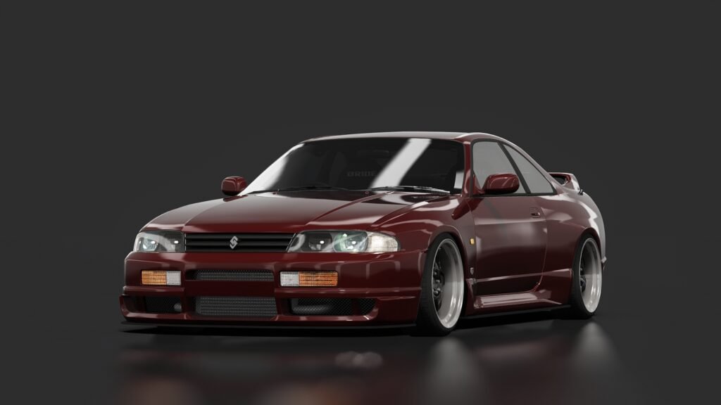 Nissan skyline gts t r33 1 jo red spec2