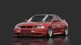 Nissan skyline gts t r33 active red