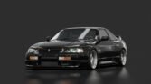 Nissan skyline gts t r33 black pearl
