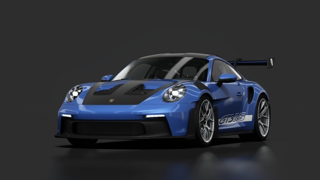 Porsche 911 (992) gt3 rs valvetronic 00 itsdraik 162 south sea blue metallic