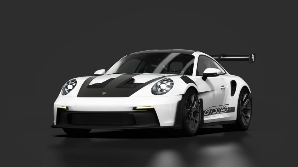 Porsche 911 (992) gt3 rs valvetronic 01 itsdraik c9x white
