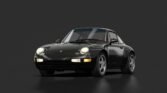 Porsche 911 (993) carrera 4 black red interior
