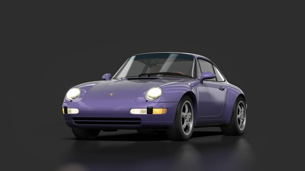 Porsche 911 (993) carrera amaranth violet