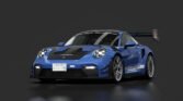 Porsche 911 gt3 rs (992 00 itsdraik 162 south sea blue metallic