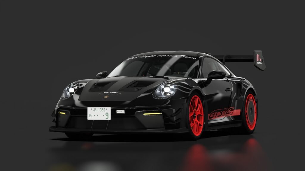 Porsche 911 gt3 rs (992 02 itsdraik 041 siyah