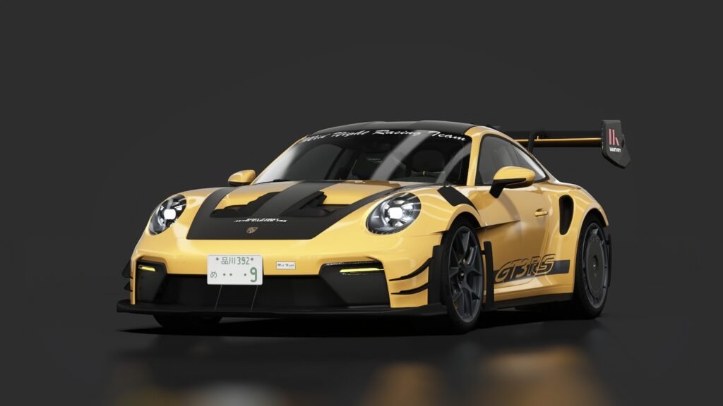 Porsche 911 gt3 rs (992 04 itsdraik 1s1 yarış sarısı