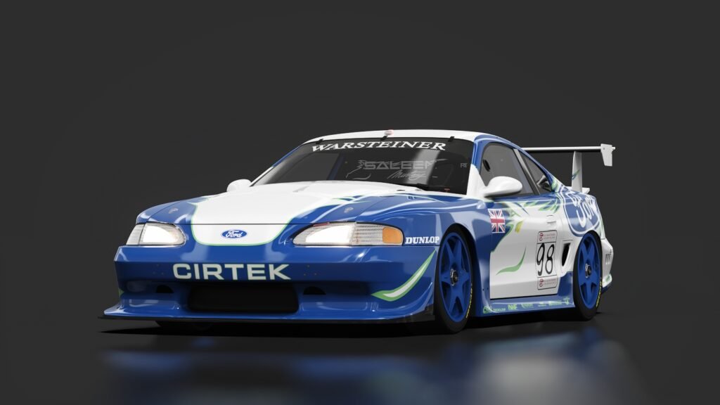 Saleen mustang sr gt2 cirtek motorsport 98 6