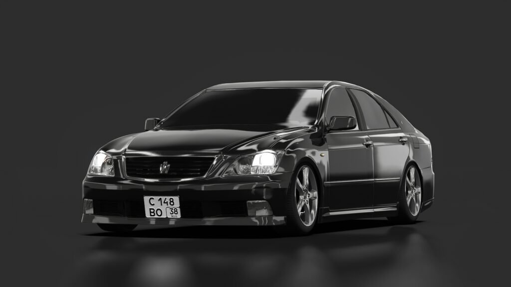 Toyota crown grs180 black