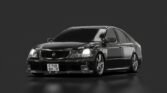 Toyota crown grs180 black