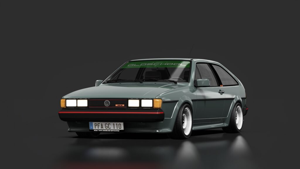 Volkswagen scirocco gtx 16v colibri green metallic