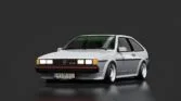 Volkswagen scirocco gtx 16v diamond silver metallic