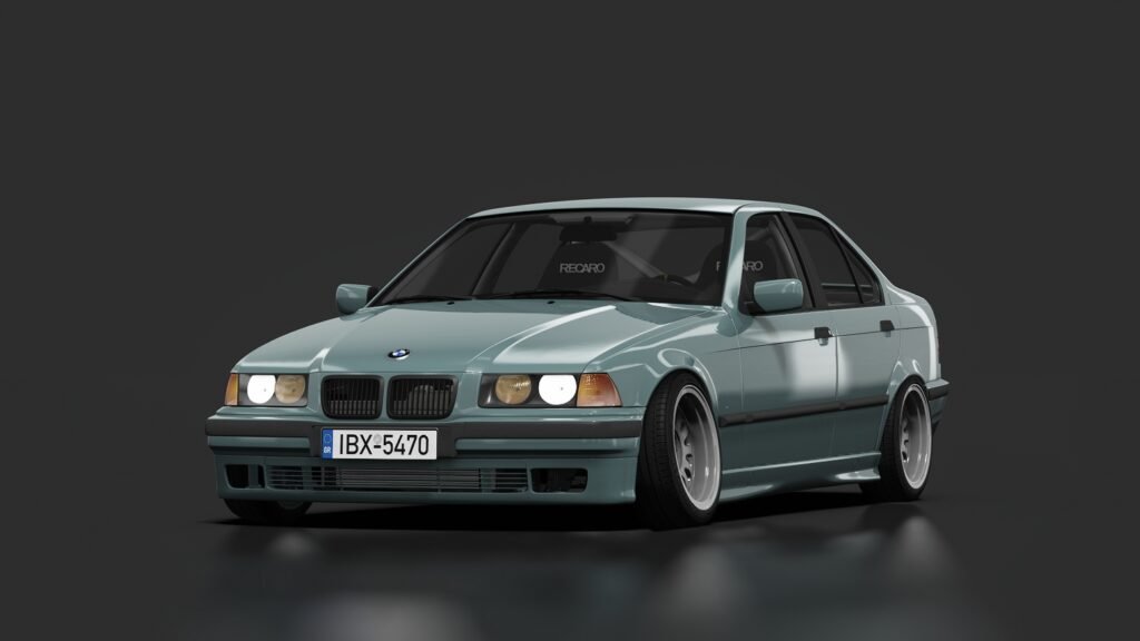Bmw 318i e36 pib agate green metallic