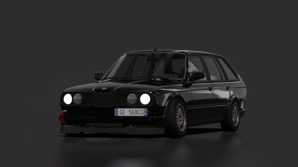 Bmw 325i e30 touring pib black
