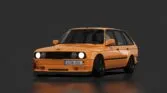 Bmw 325i e30 touring pib orange