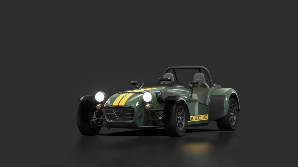 Caterham 7 superlight r500 6 racing green