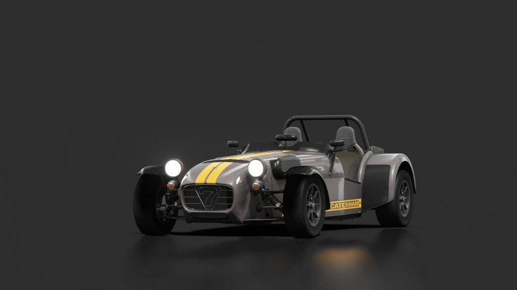 Caterham 7 superlight r500 grey metallic