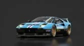 Ferrari 288 gto challenge scuderia 01 blu