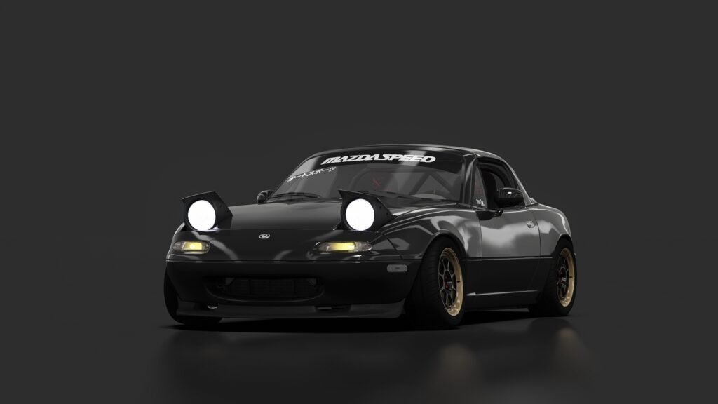 Mazda mx 5 miata pib black