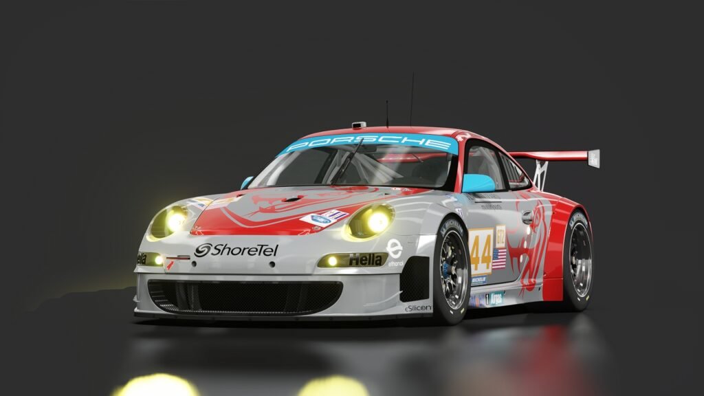 Porsche 911 rsr 997 2007 alms 44 mosport