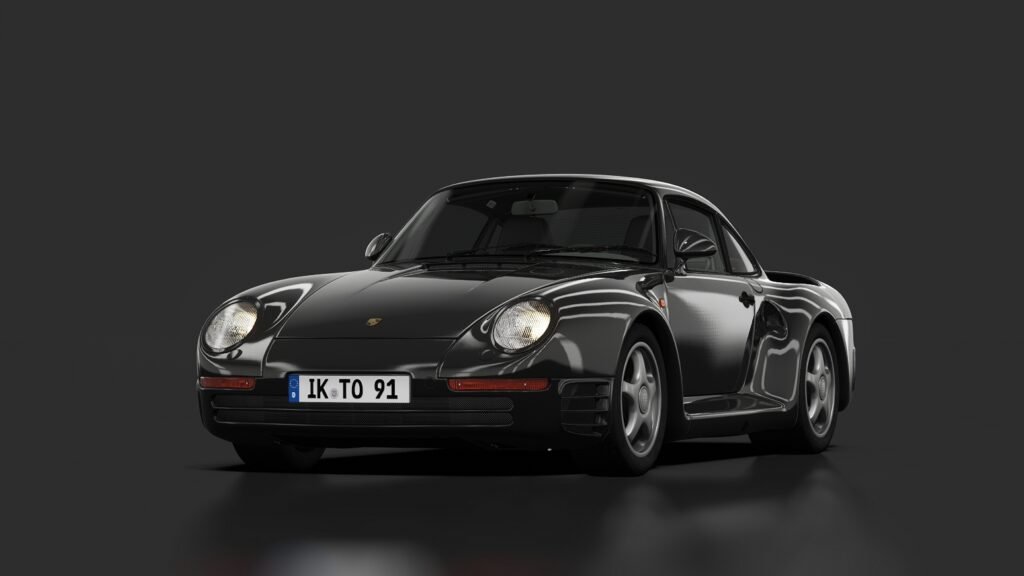 Porsche 959 c13 03 black