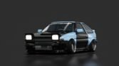 Toyota ae86 pib blue