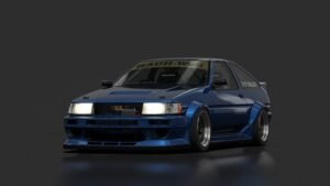 Toyota AE86 Corolla Levin Rauh-Welt Begriff (AE86)